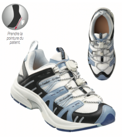 Chaussure Refresh Donjoy - orthopédie lapeyre - douleur tendon Achille - pieds diabétiques - pieds neuropathies