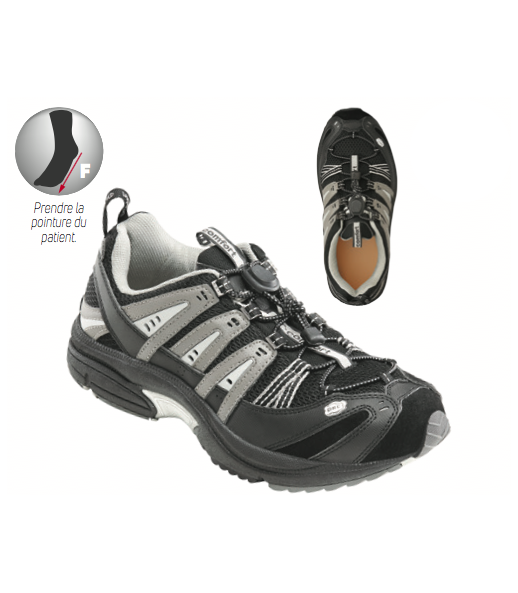 Chaussure Performance Donjoy - orthopédie Lapeyre - épine calcanéenne - douleur tendon Achille - pieds diabétiques Chaussure Performance Donjoy - orthopédie Lapeyre - épine calcanéenne - douleur tendon Achille - pieds diabétiques