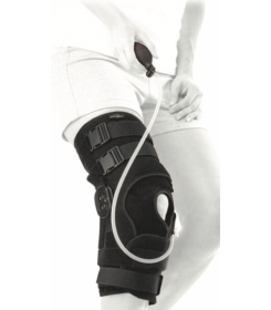 Attelle Support Everest Ice Donjoy - Orthopédie Grenié Lapeyre - immobilisation du genou - froid genou - entorses du genou -
