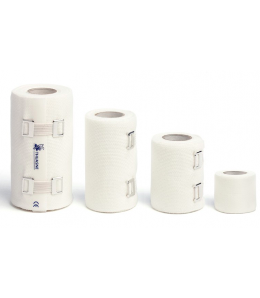 Bande Biflexideal Thuasne - bande élastique - pansements médicaux - réduction de l’œdème - dermites Bande Biflexideal Thuasne - bande élastique - pansements médicaux - réduction de l’œdème - dermites
