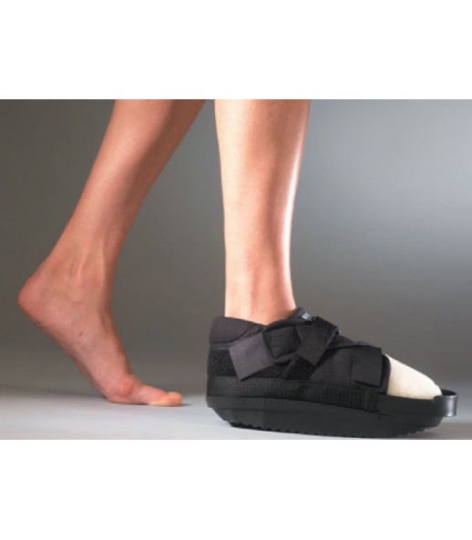 Chaussure CHV Sober - Orthopédie Lapeyre - fractures des métatarsiens - décharge de l'avant pied - hallux valgus